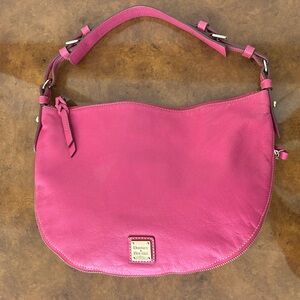 Dooney & Bourke Pink Leather Shoulder Bag